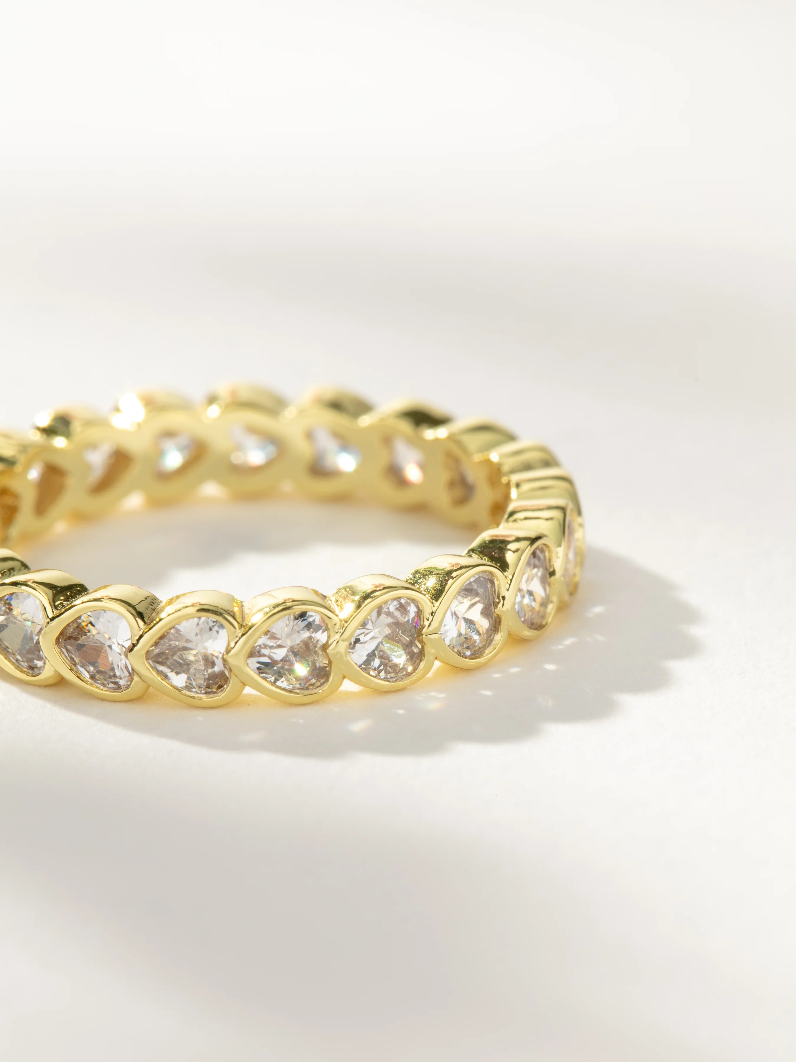 Forever In Love Heart Shaped Ring in Gold | Uncommon James | Uncommon James