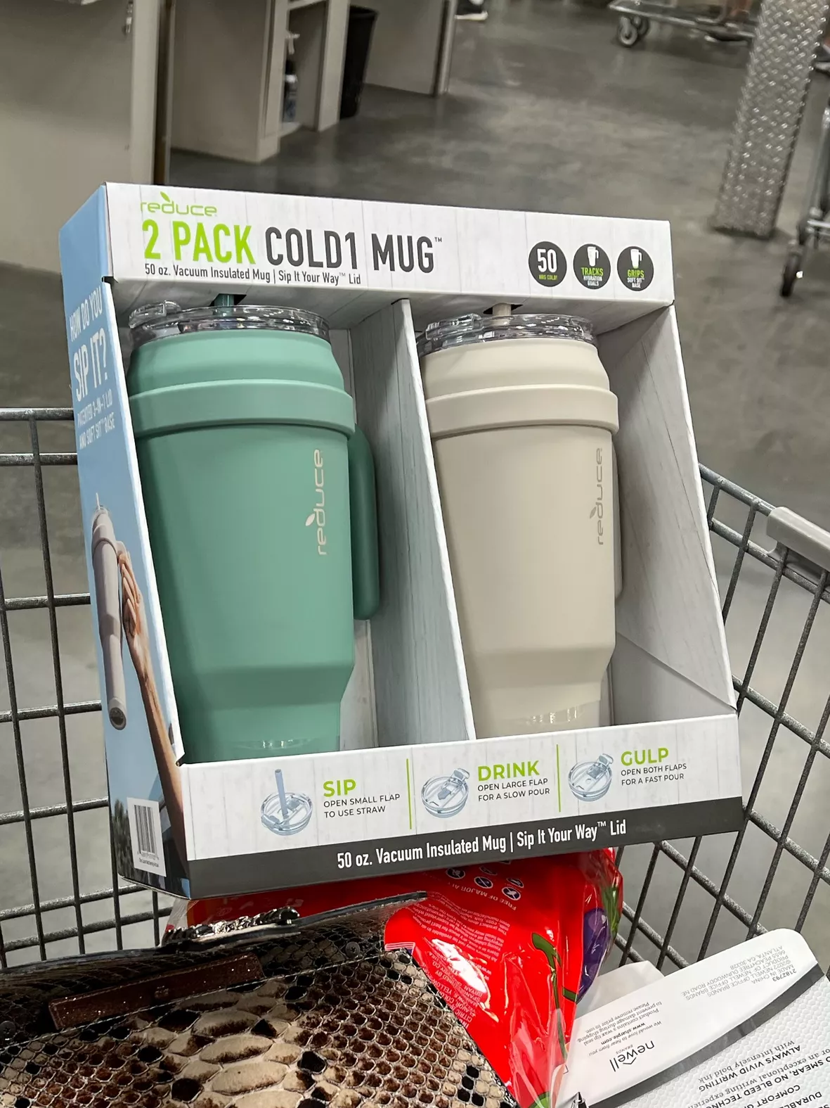Reduce Cold1 Travel Mug - Dark Web - 50 oz