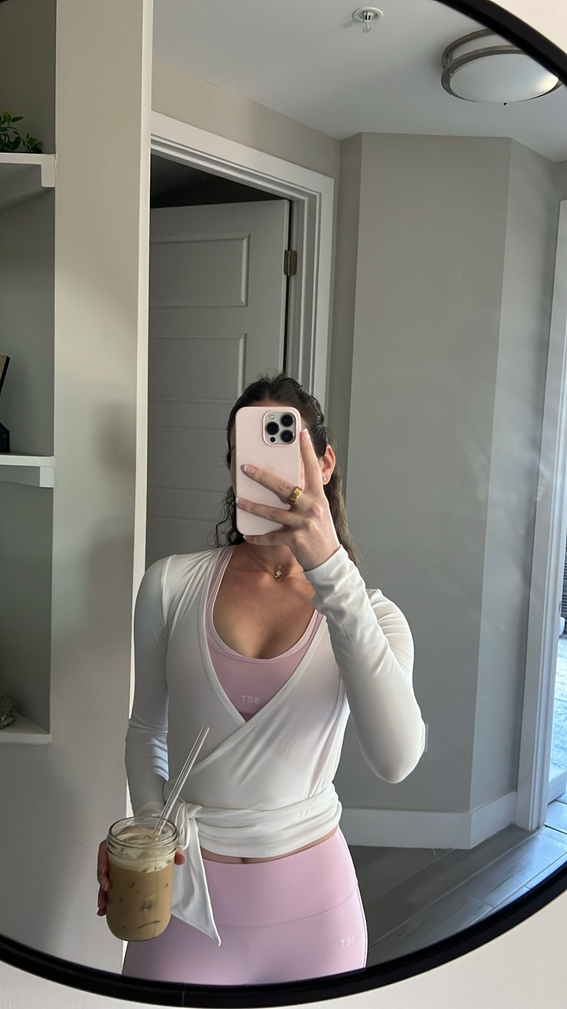 The perfect wrap top that’s been sold out for so long is finally back in stock!! Wearing size S
Workout set is sold out but linking similar!

Workout set, spring outfit

#LTKStyleTip #LTKActive #LTKFindsUnder100