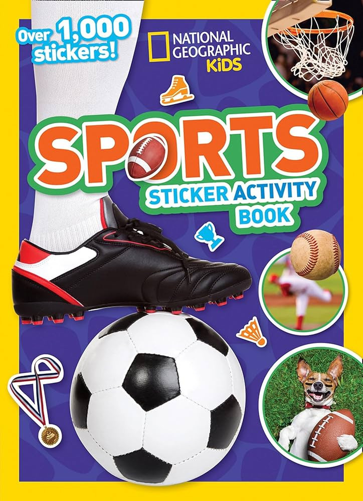 Sports Sticker Activity Book | Amazon (US)