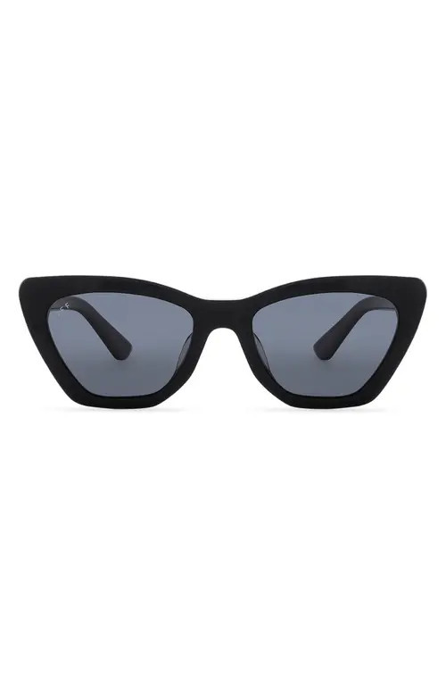 DIFF Camila 55mm Gradient Square Sunglasses in Black/Grey at Nordstrom | Nordstrom