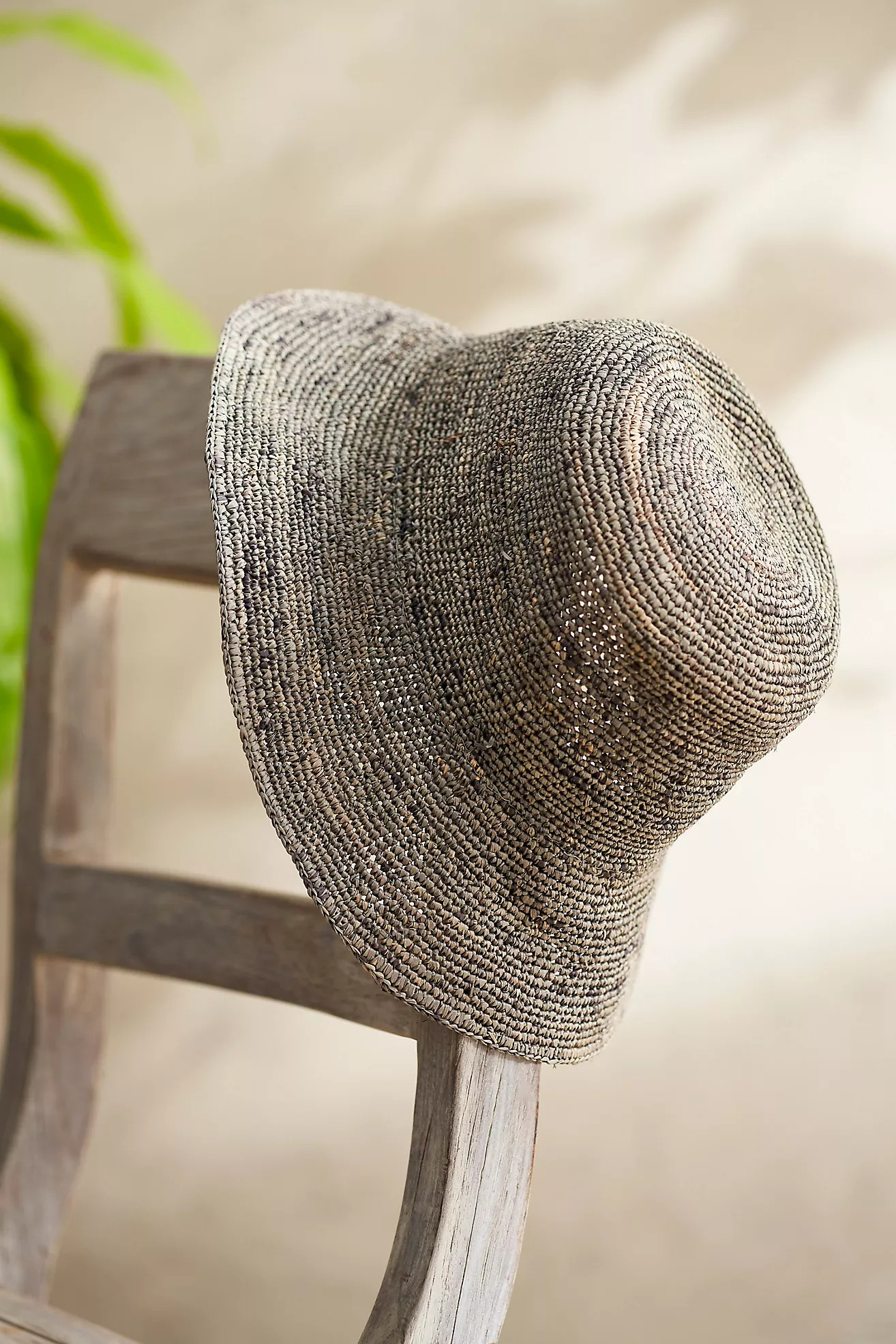 Crochet Raffia Bucket Hat | Anthropologie (US)