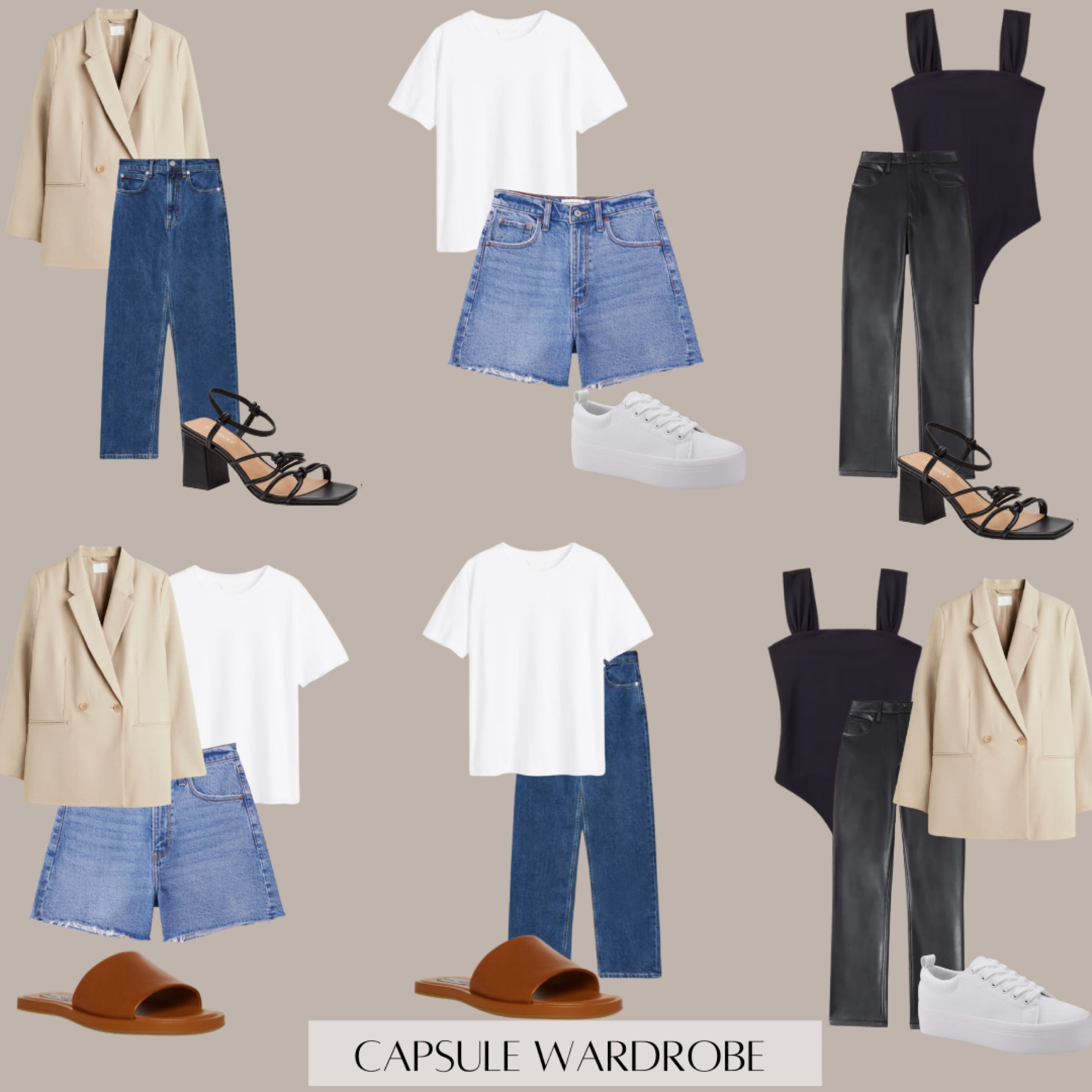 Capsule wardrobe
Summer capsule
Fall capsule
Work capsule


#LTKshoecrush #LTKunder100 #LTKworkwear