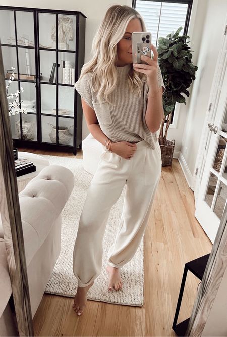 This set is so comfy and comes in several colors. I’m wearing Free People, but the look for less version is 40% off, now $30! 

Wearing small. GORG on! 

Travel style. Spring outfit. Summer outfit. Look for less. 

#LTKsalealert #LTKstyletip #LTKfindsunder50