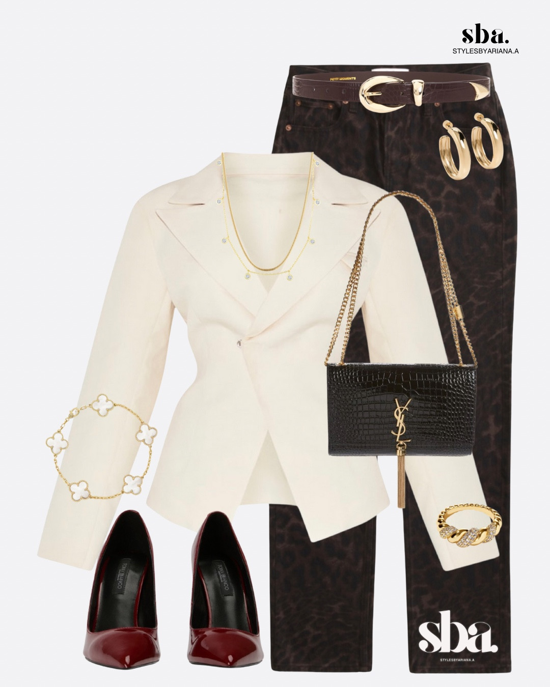 Sophisticated edge meets quiet confidence 🐆🤎

Date Night, fall outfit, chic fall outfit, fall fashion, office outfit, date night outfit, business casual style, classic outfit, elevated essentials, fall wardrobe, polished outfit, outfit inspiration, neutral tones, minimalist fashion, timeless look, outfit ideas, blazer outfit, brown and cream outfit, burgundy heels, capsule wardrobe, modern classic, fall trends 2025, chic style, outfit details, feminine style

#LTKSeasonal #LTKStyleTip