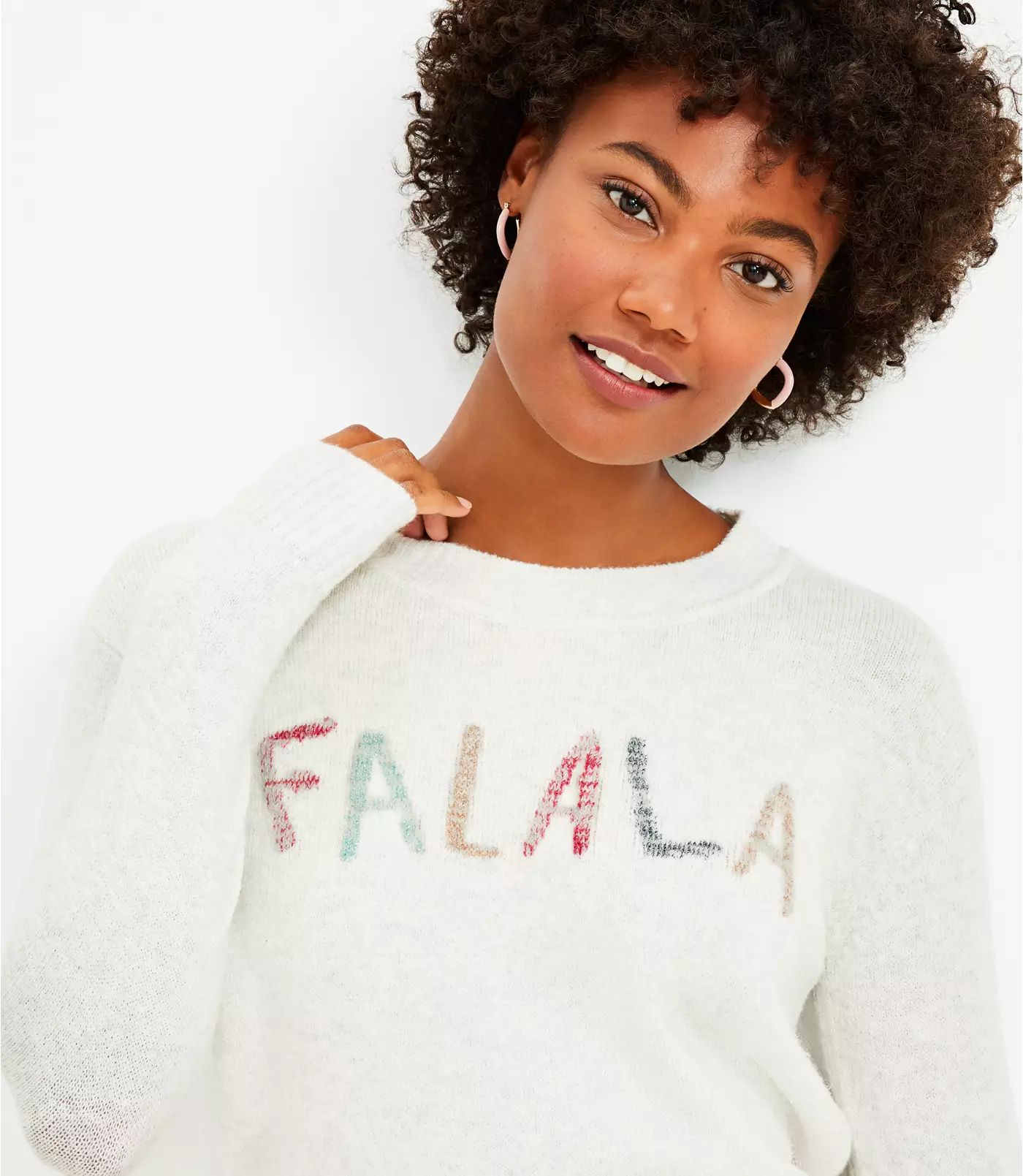 Fa La La Everyday Sweater curated on LTK