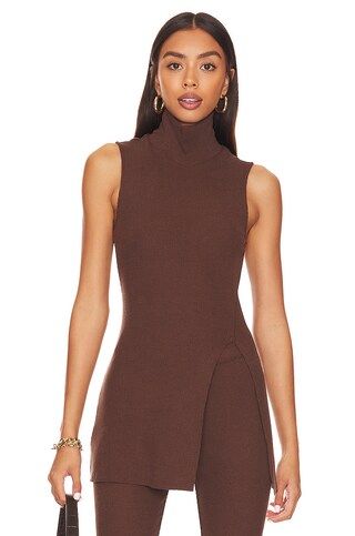 The Range Turtleneck in Espresso from Revolve.com | Revolve Clothing (Global)