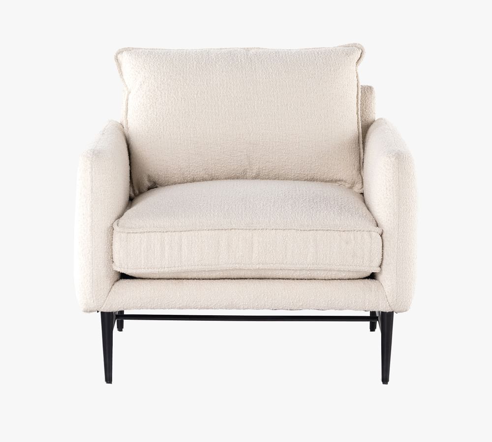 Midtown Upholstered Armchair | Pottery Barn (US)