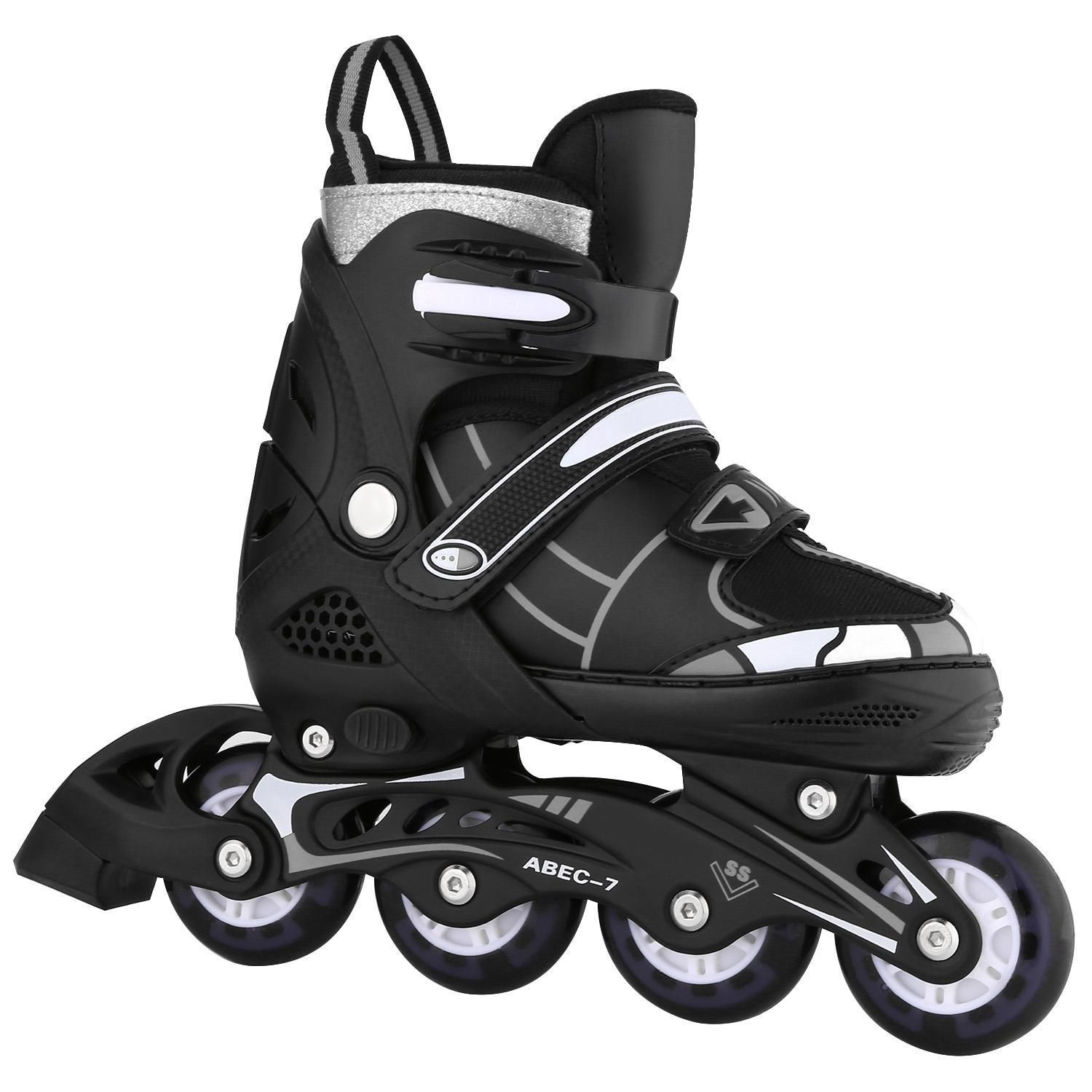 Inline Skates with Light up Wheels, Size Adjustable Beginner Roller Skates for Kids Boys and girl... | Walmart (US)