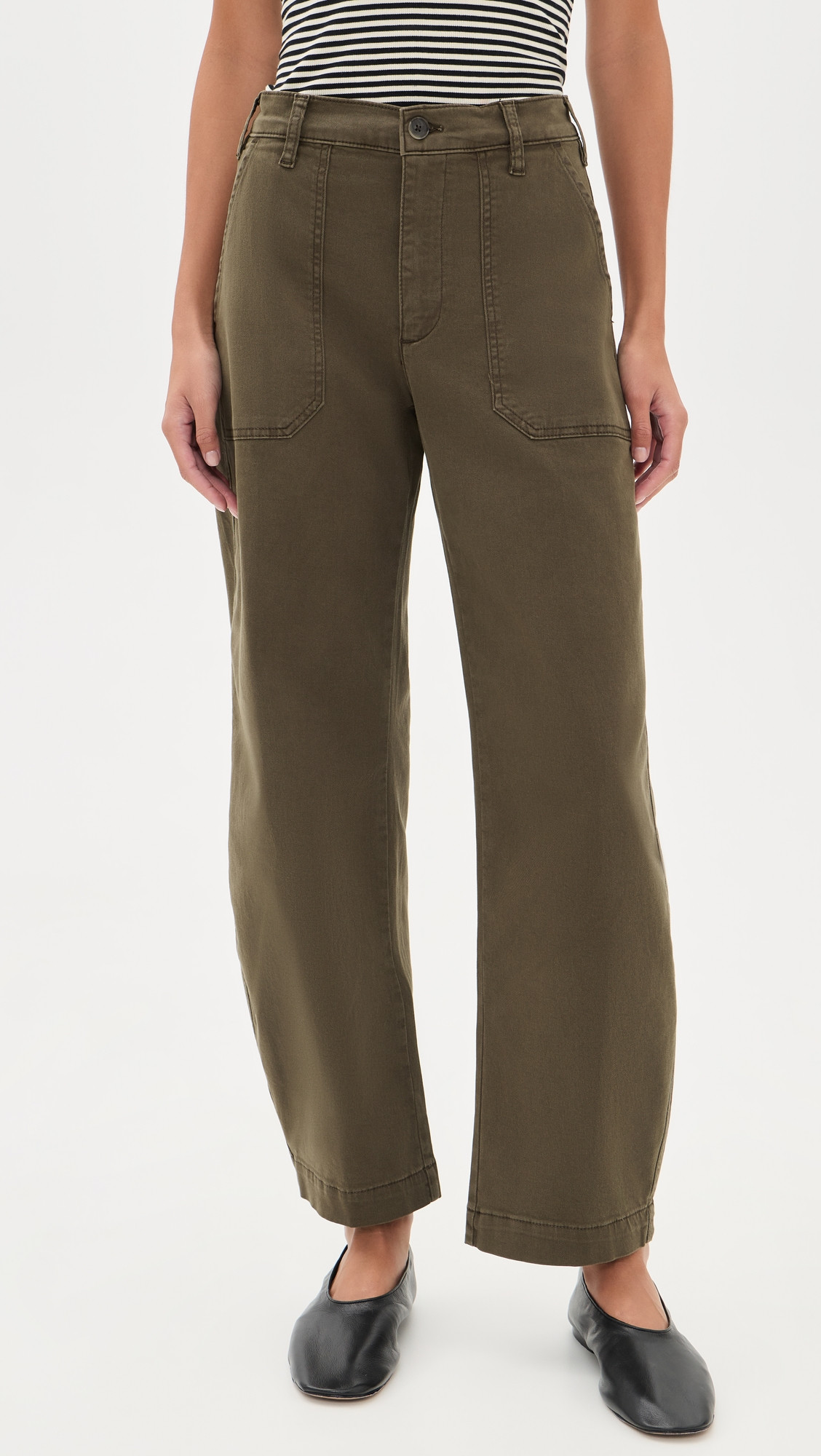 FRAME The Ranger Pants Deep Olive 25 | Shopbop
