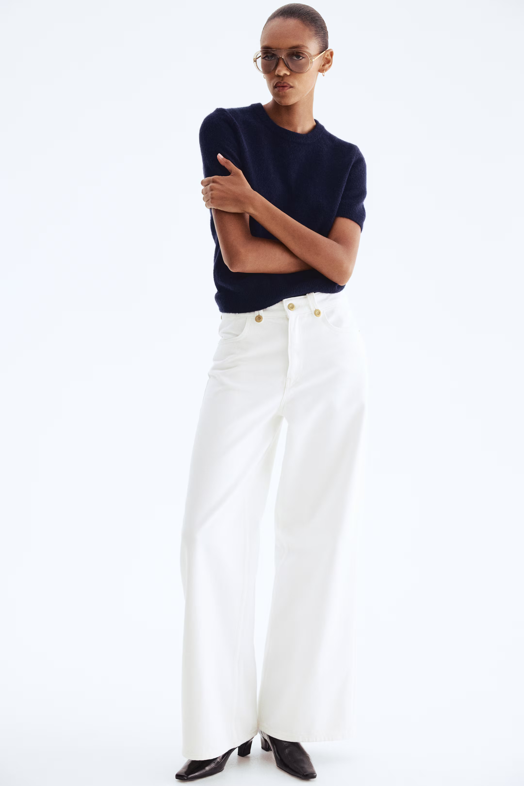 Wide High Jeans | H&M (UK, MY, IN, SG, PH, TW, HK)