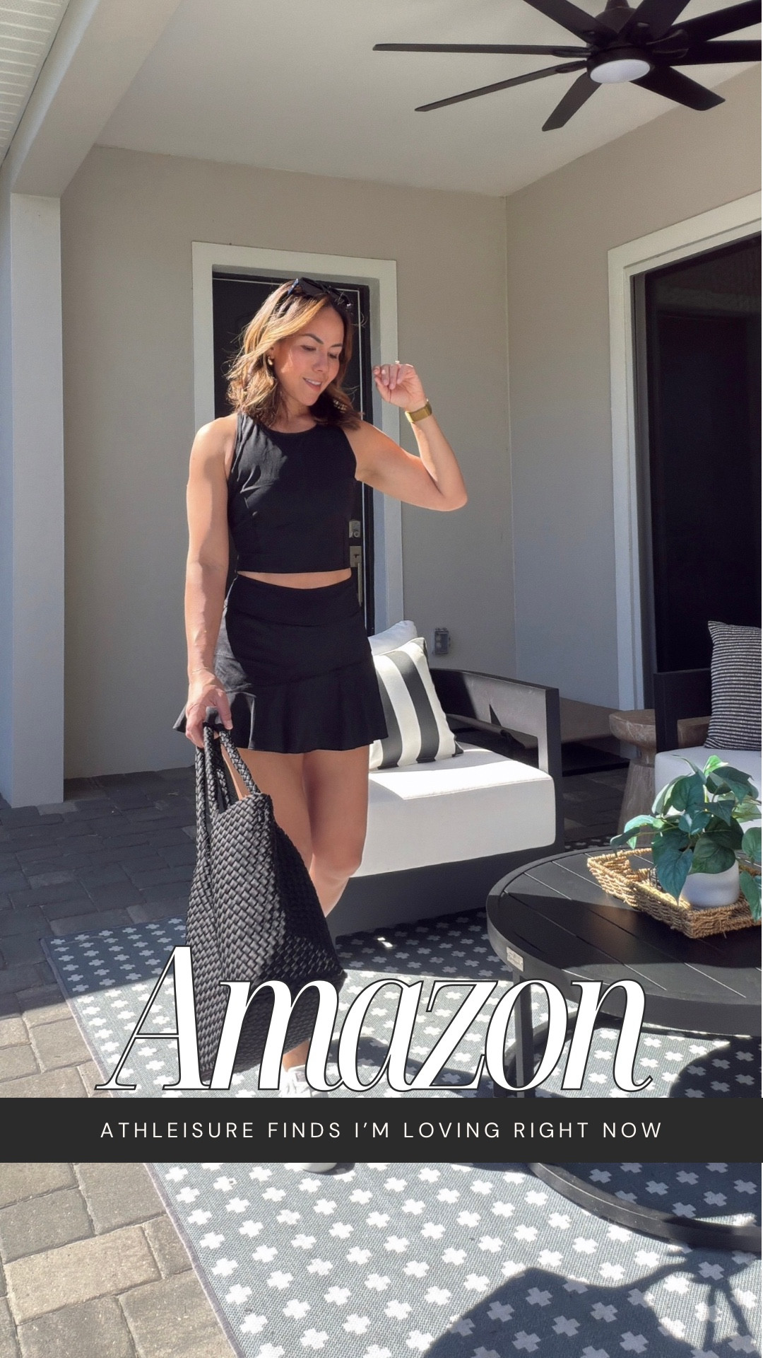 Two athleisure finds I’m loving right now 💯👌

The white ribbed tank is seamless, sculpting, and has a built-in bra for light support. The black tennis set is lightweight and breathable with built-in shorts and pockets — flattering and easy to wear.

I’m 5’7”, typically a small, and wearing a small in both.

Perfect for light workouts, morning walks, garage training, errands, coffee runs, kids’ sports games, travel days, or relaxed weekend plans.



#LTKgrwm #LTKActive #LTKootd