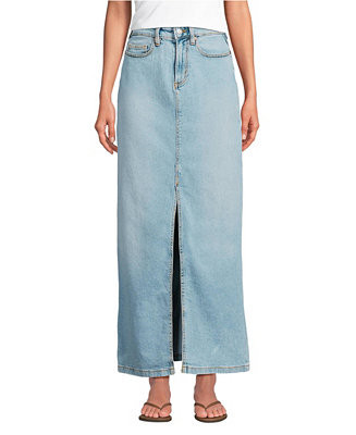 Women's Soft Denim Maxi Skirt | Macy's