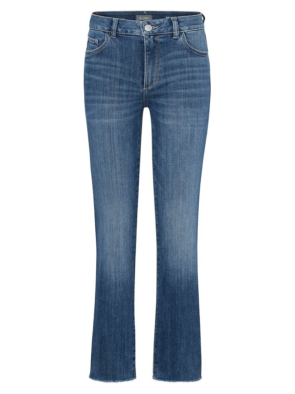 Mara Straight Mid Rise Instasculpt Ankle Jeans | Saks Fifth Avenue