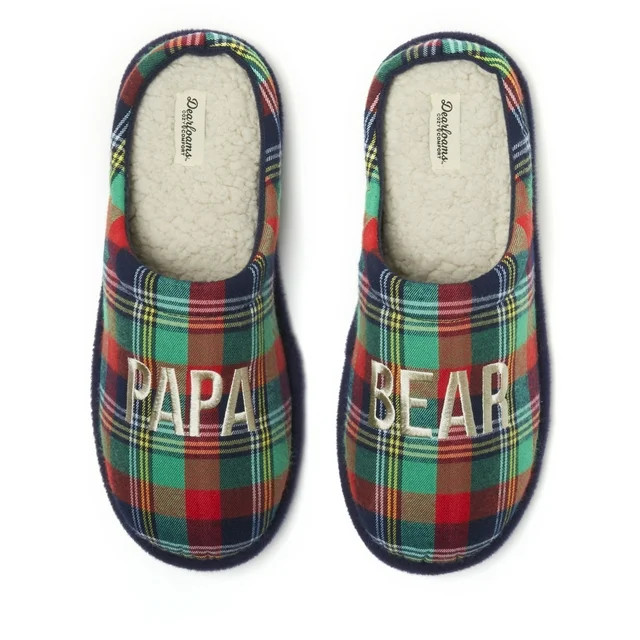 Dearfoams Family Bear Matching Comfort Slippers, Sizes Baby to Adult | Walmart (US)