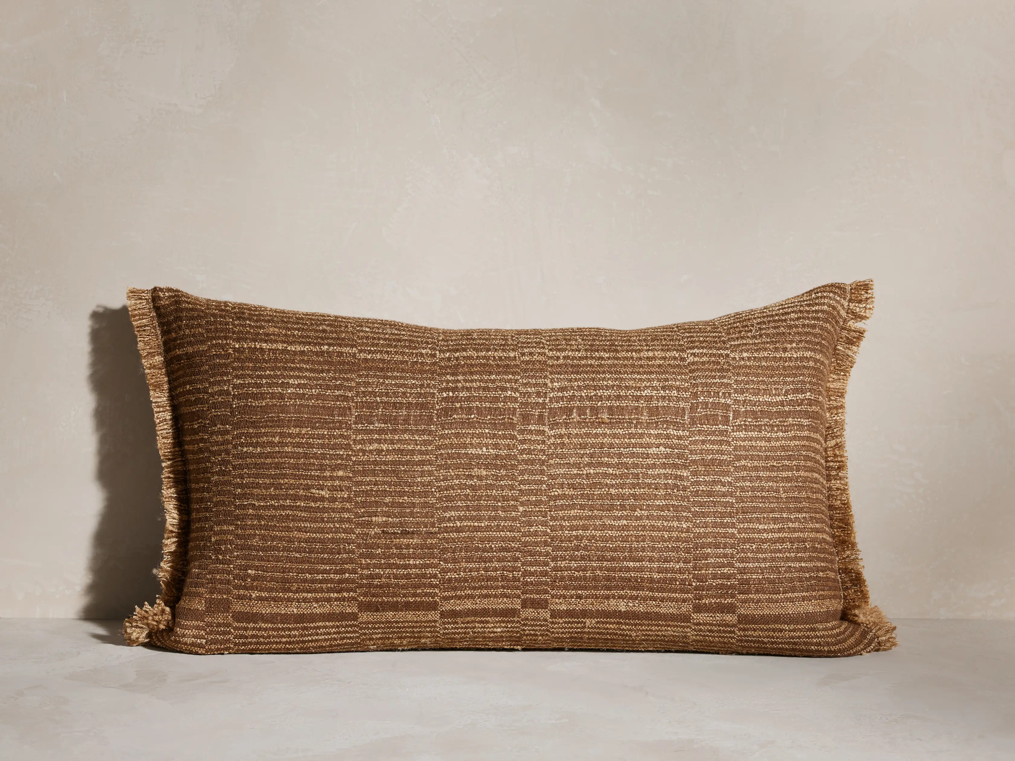 Ynez Pinstripe Pillow | Arhaus