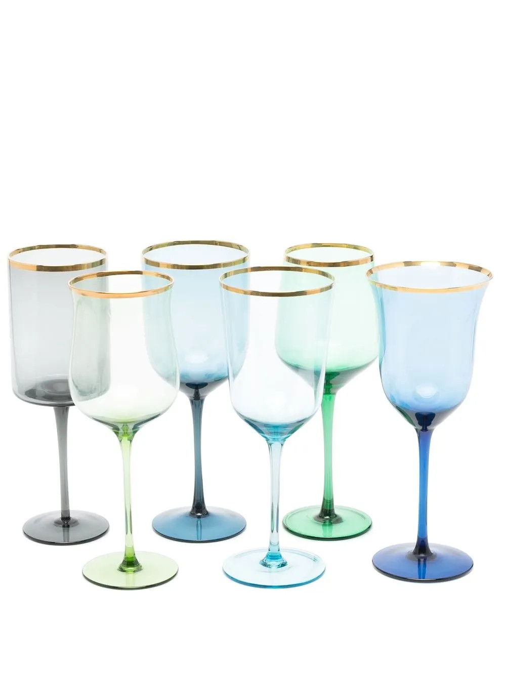 Bitossi Home mixed-shape Goblets (set Of 6) - Farfetch | Farfetch Global