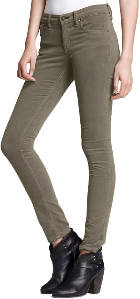 Hybrid & Company Super Comfy Stretch Women 5 Pockets Corduroy Skinny Pants | Amazon (US)