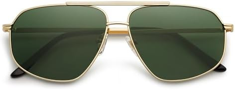 SOJOS Retro Hexagon Aviator Sunglasses for Women Men Trendy Vintage UV400 Protection Shades SJ120... | Amazon (US)