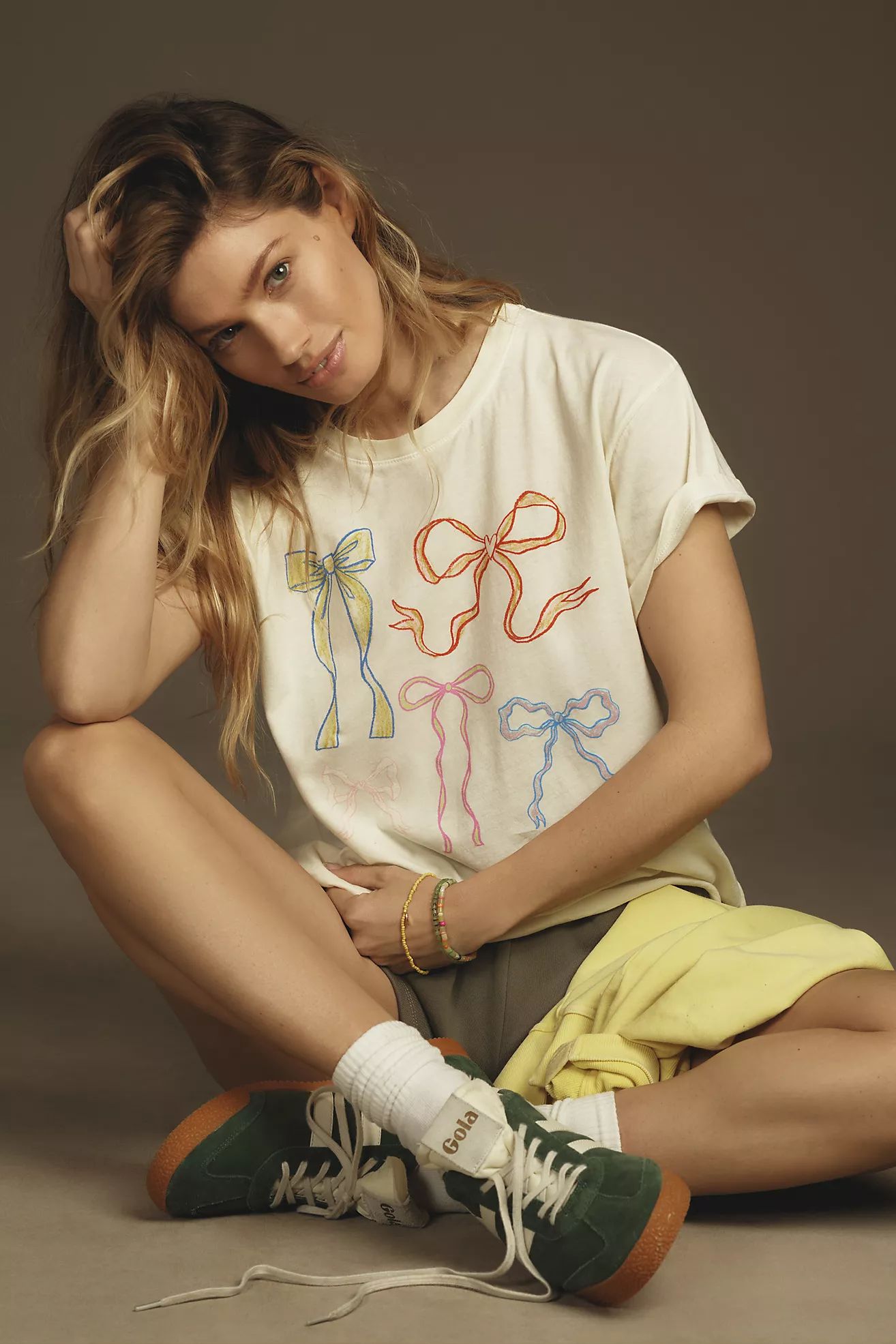 Letluv Messy Bow Tour Graphic Tee | Anthropologie (US)