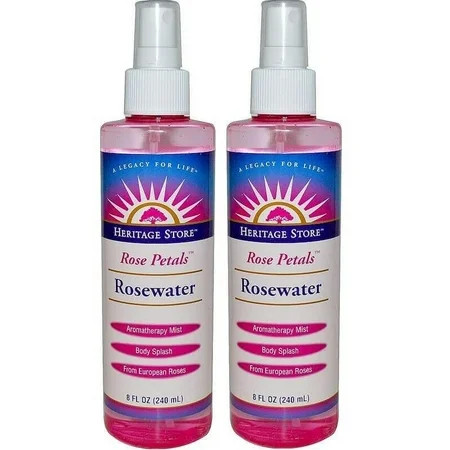 Heritage Store, Rosewater, Spray with Atomizer, 8 oz - 2 Packs | Walmart (US)