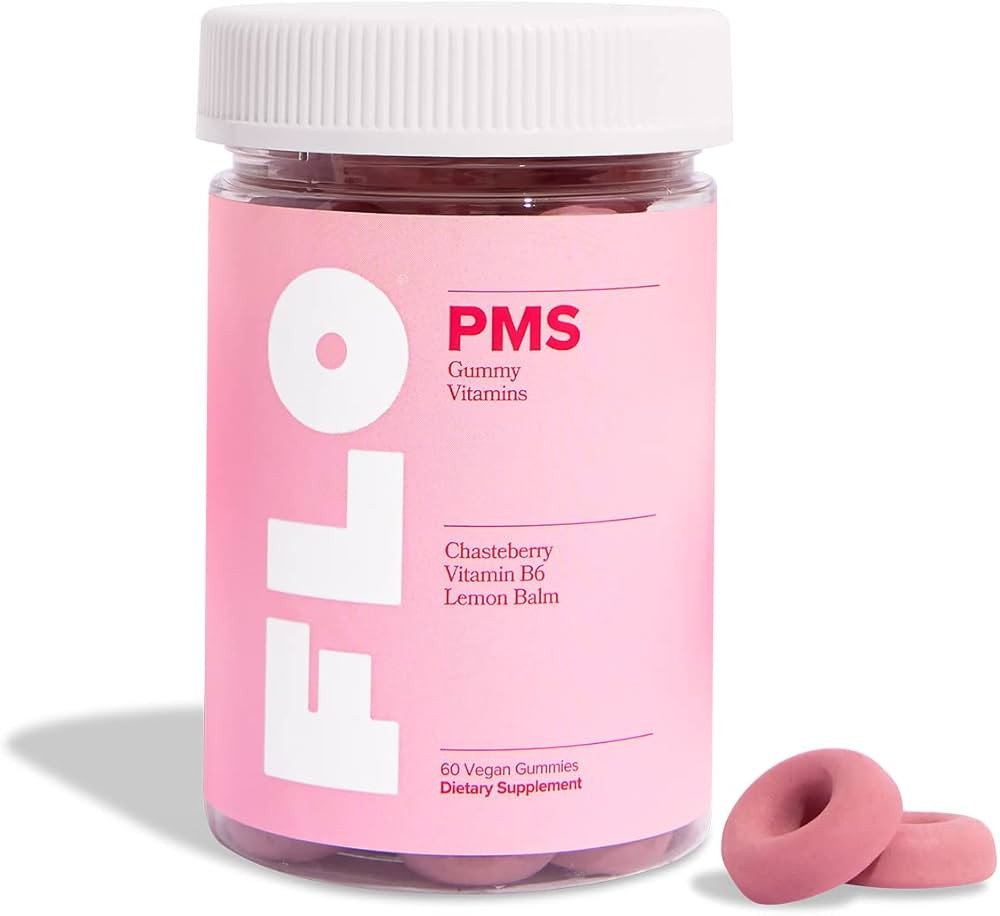 FLO PMS Gummies for Women, 30 Servings (Pack of 1) - Proactive PMS Relief - Targets Hormonal Acne... | Amazon (US)