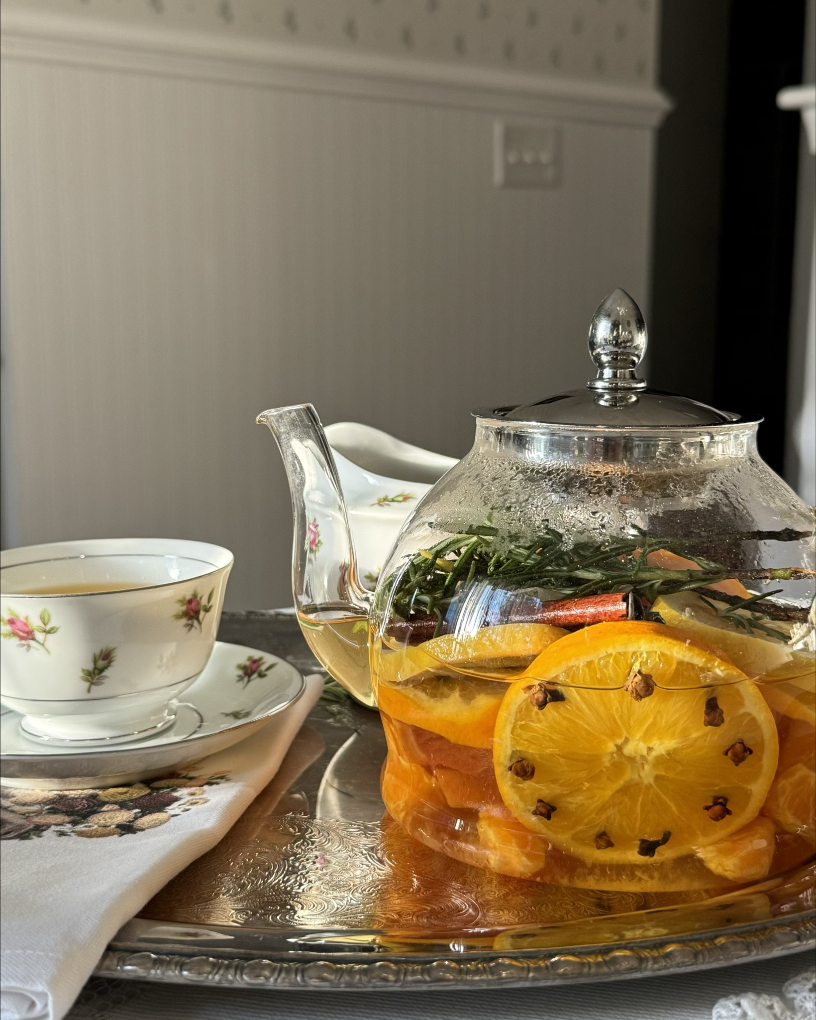 My favorite tea pot to use for my favorite homemade tea 🫖☕️

Perfect for tea parties, can hold around 6 cups 🤍

#LTKsalealert #LTKSeasonal #LTKhome