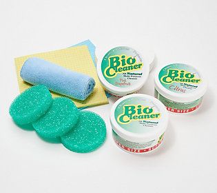 Bio Cleaner Set of (3) 17.5 oz Cleaning Clay w/ Accessories | QVC