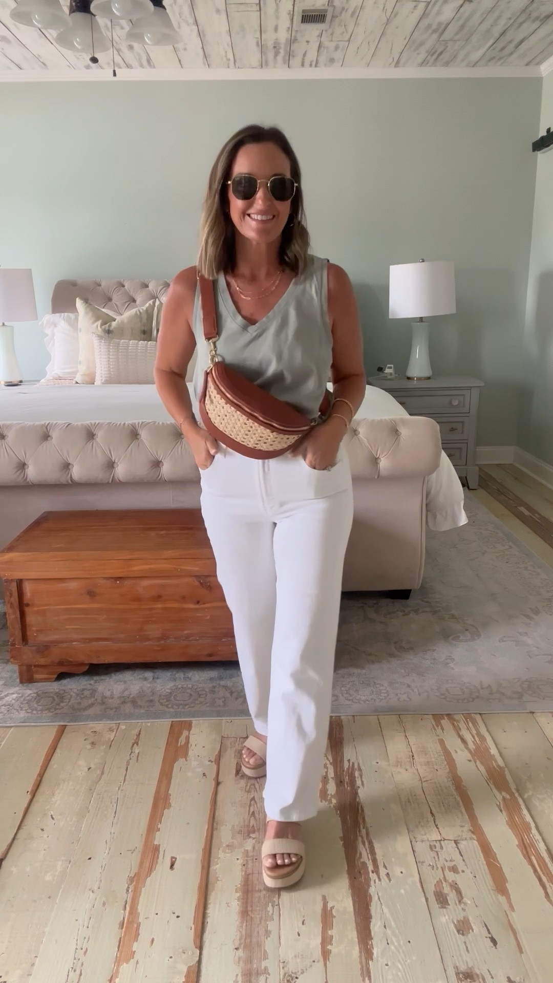 Summer outfit 

Mother denim 
Target style 
White summer denim 

#LTKOver40 #LTKSummerEdit #LTKPetite