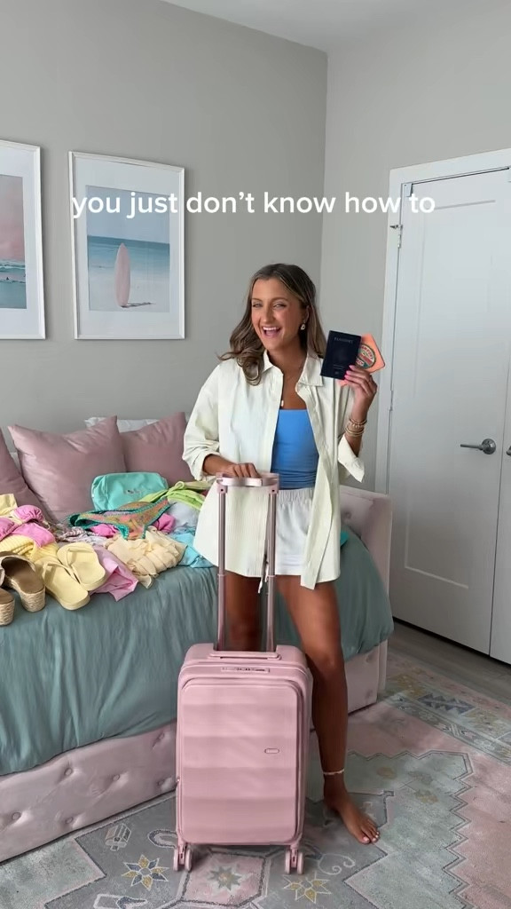 pack with me for the Bahamas like a pro 💕🧳 suitcase is from 4MYTU 

#LTKTravel