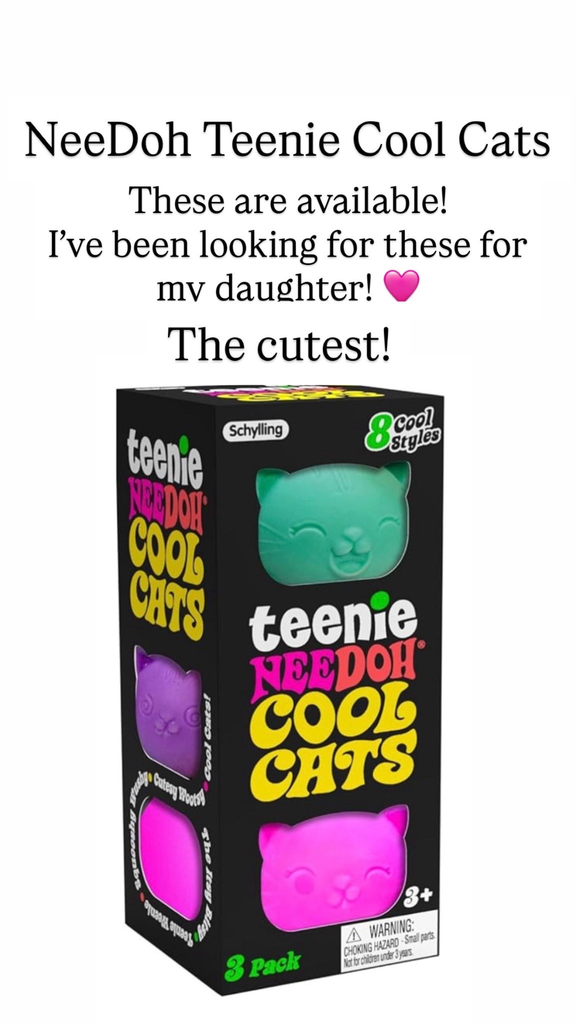 NeeDoh Teenie Cool Cat

#LTKKids