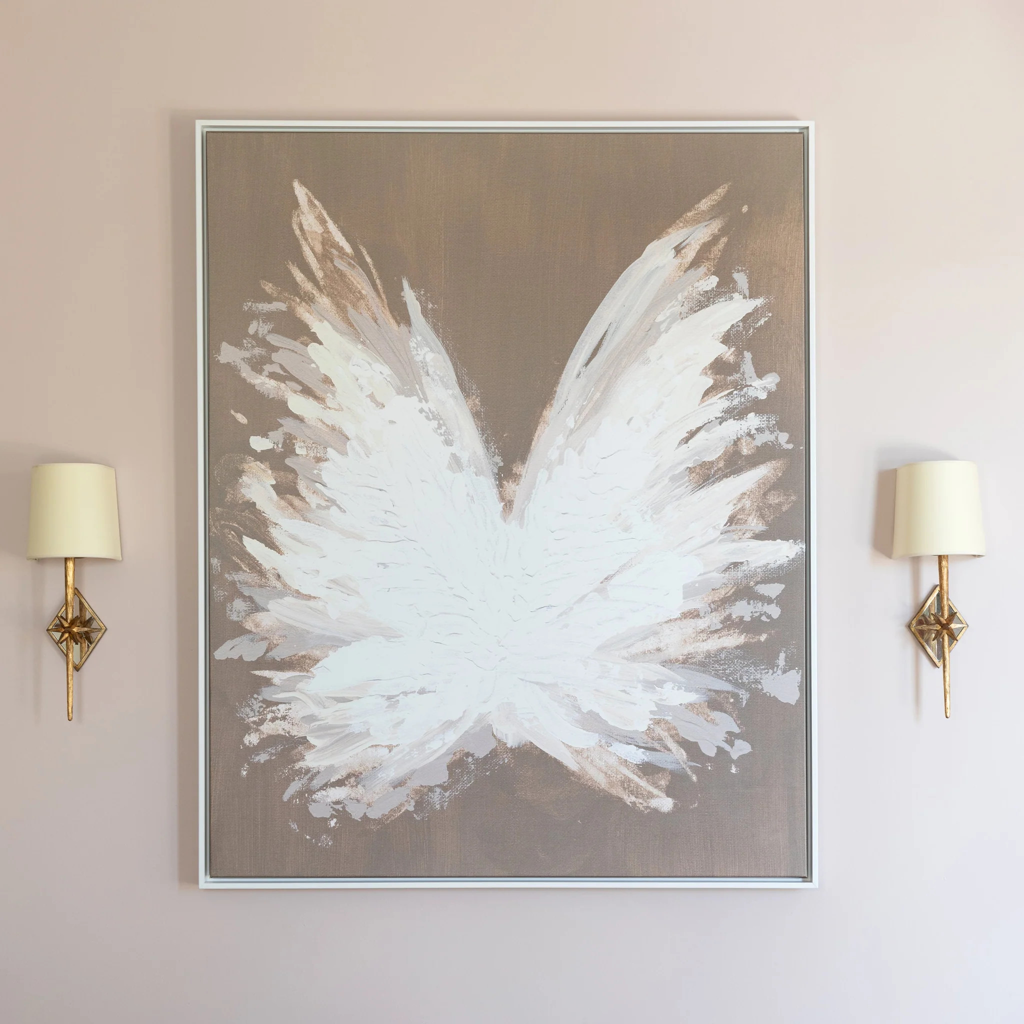 Angel Wings | Canvas | Lindsay Letters, LLC