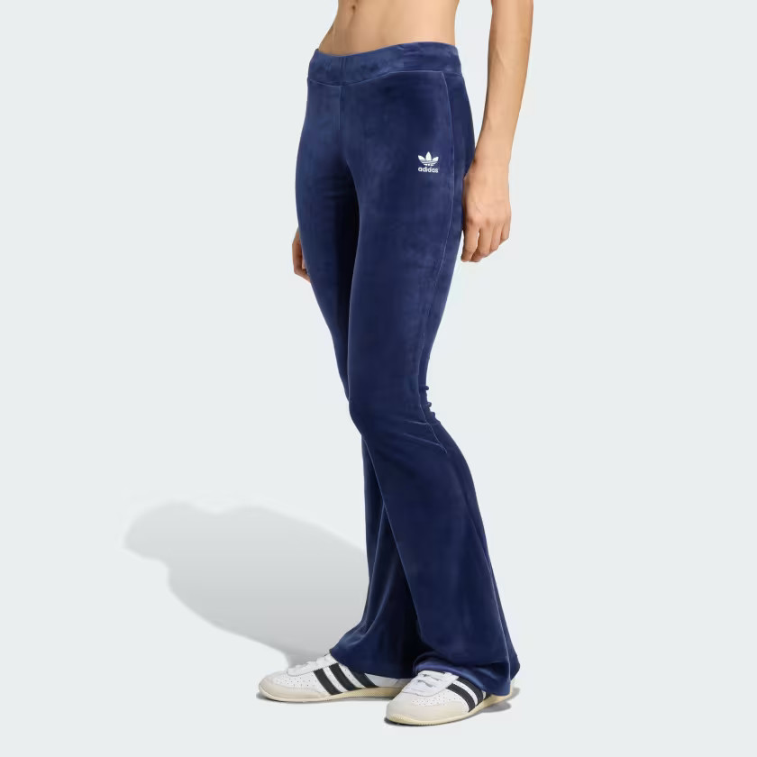 Essentials Velvet Flared Legging | adidas (US)