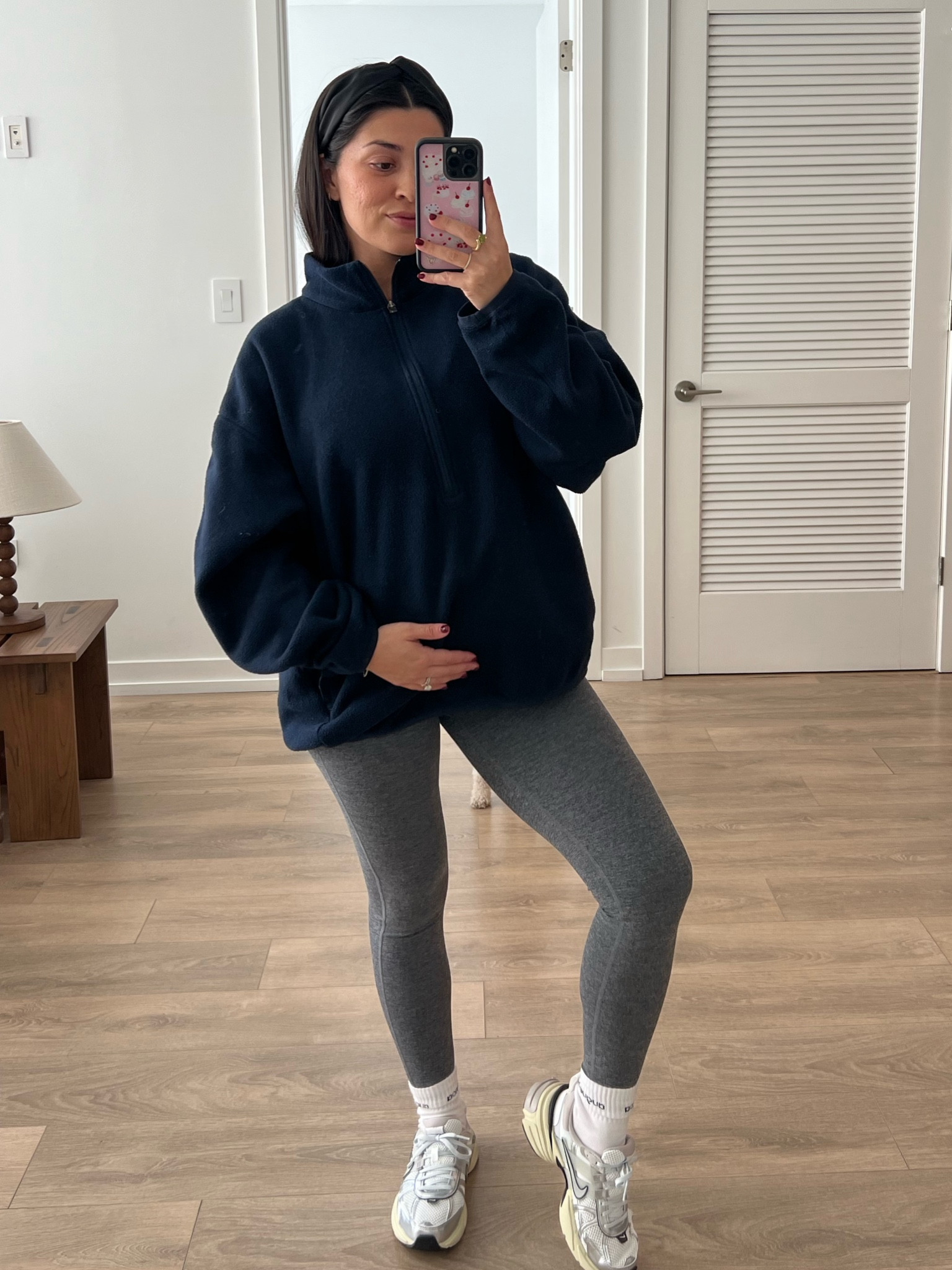 Best maternity romper!! Linked the non maternity version too. Fleece is men’s steady state quarter zip fleece (I couldn’t find it on the website so I linked the sweatshirt version. Fleece should come out in winter). Wearing XS in romper, L in fleece 

#LTKStyleTip #LTKFitness #LTKBump