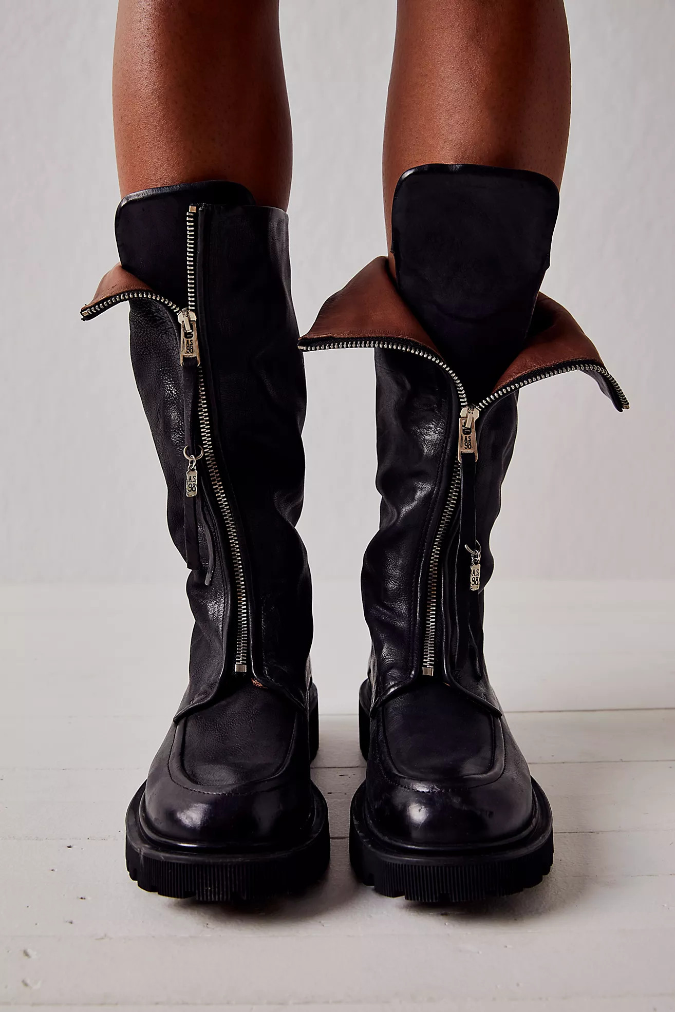 Zayne Zip Front Boots | Free People (Global - UK&FR Excluded)