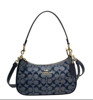 COACH Teri Shoulder Bag Signature Chambray CH139 Outlet NEW | eBay UK