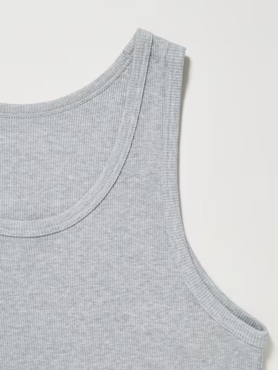 Dry Color Ribbed Tank Top | UNIQLO US | UNIQLO (US)