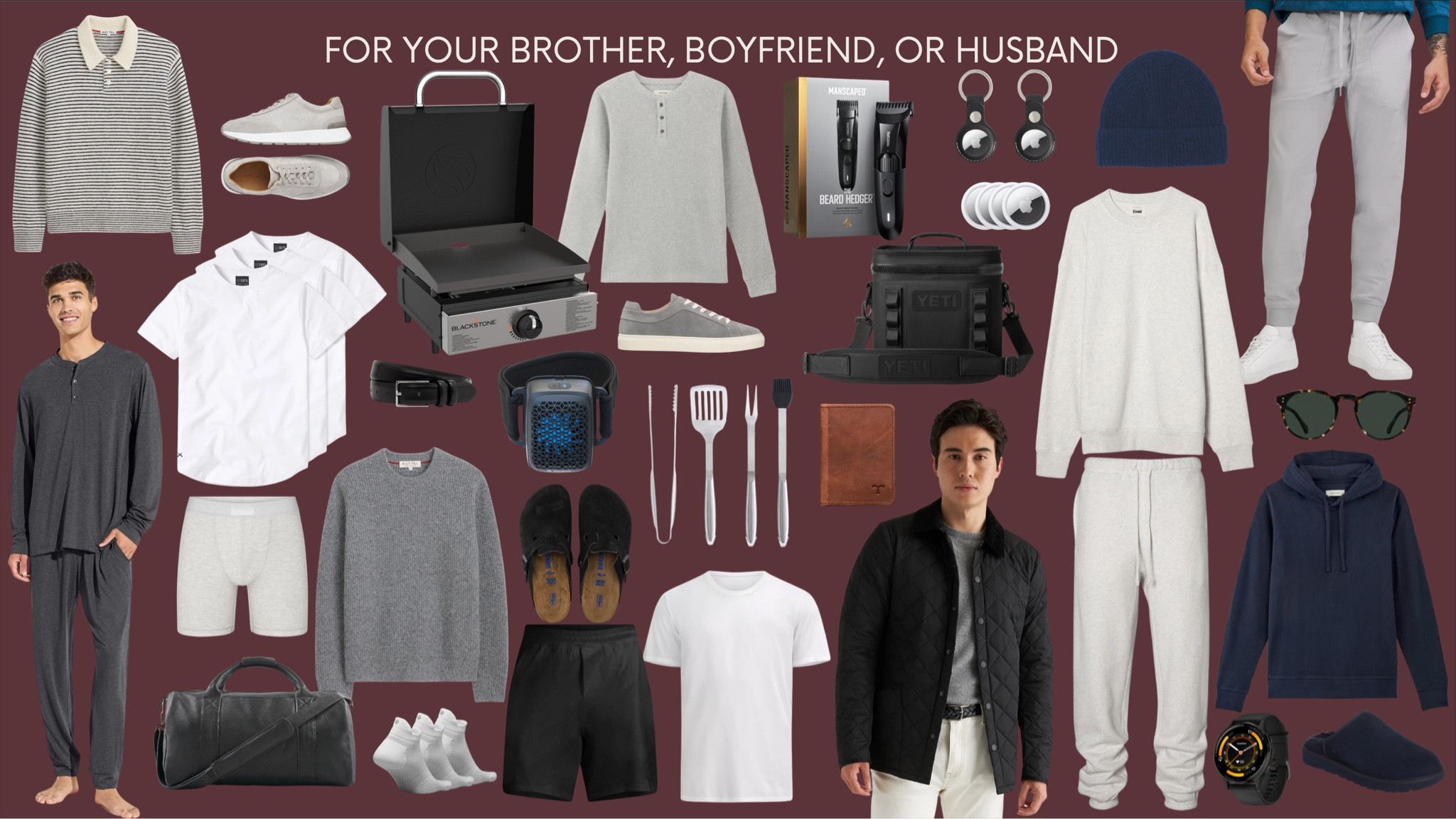 Holiday Gift Guide For Your Brother, Boyfriend Or Husband 

#LTKMens #LTKHoliday #LTKGiftGuide