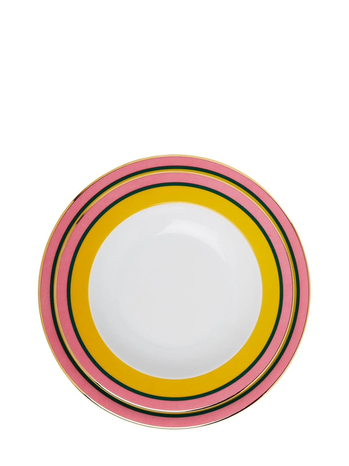 Rainbow Soup Dish & Dinner Plate | Luisaviaroma