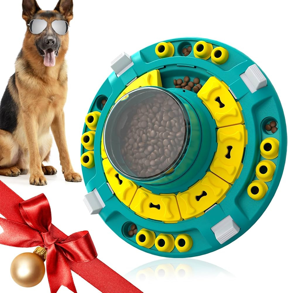 KADTC Interactive Dog Puzzle Toys for Boredom Stimulating Slow Food Feeder Bowl,Puppy Brain Menta... | Amazon (US)