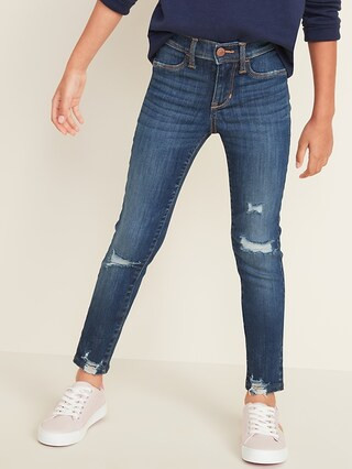 Ballerina Built-In Tough Distressed Jeggings for Girls | Old Navy (US)