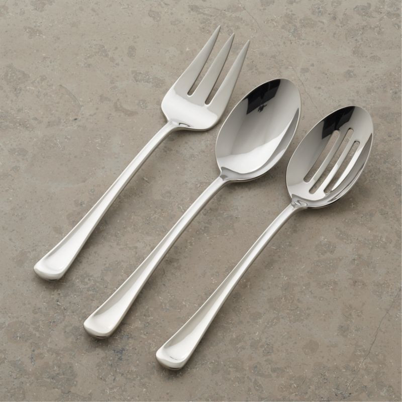 Scoop 3-Piece Serving Set + Reviews | Crate & Barrel | Crate & Barrel