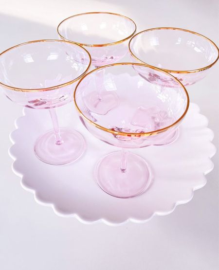 my gold rimmed blush coupes are on major sale today! Also makes a great wedding 💒 gift!! with code HOME

#LTKFind #LTKwedding #LTKhome
