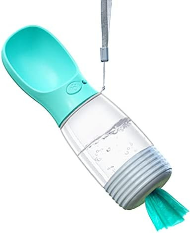 MalsiPree Dog Water Bottle with Poop Bag Dispenser, Portable Dog Travel Water Bottle Perfect for Wal | Amazon (US)