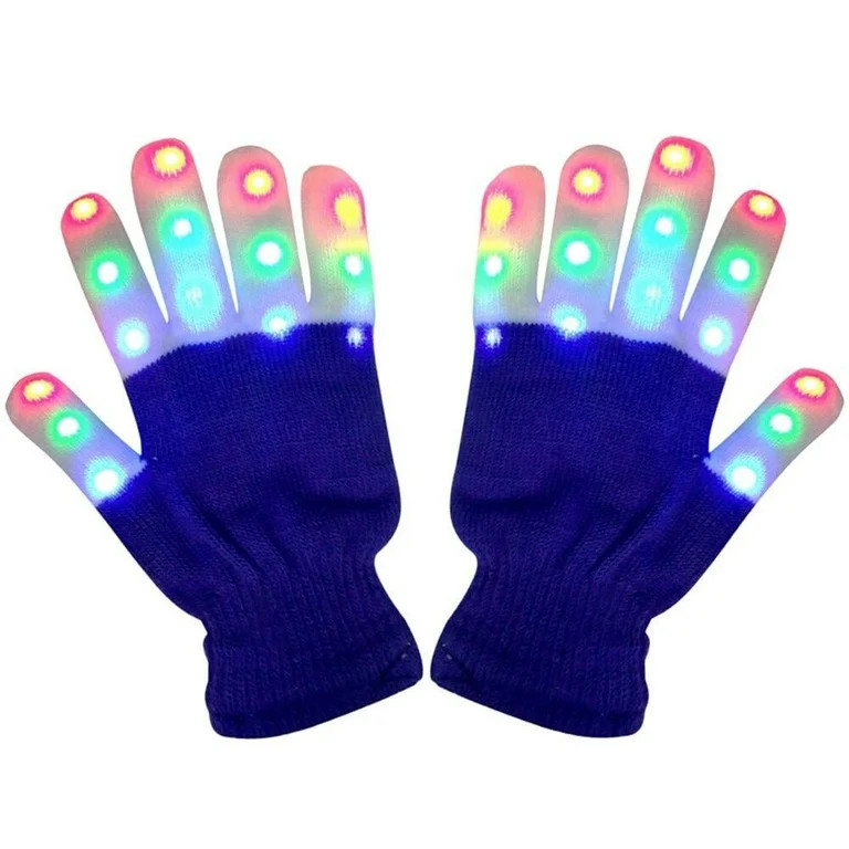 Christmas Sale! Light Up Gloves LED Gloves Rave Cool Toys Gifts for Kids Teens Boys Girls Christm... | Walmart (US)