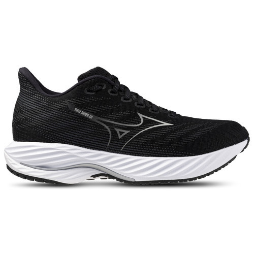 Mizuno Womens Mizuno Wave Rider 28 - Womens Shoes Harbor Mist/Black Size 09.5 | Foot Locker (US)