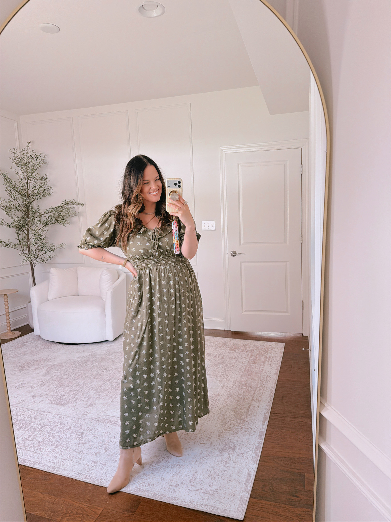 wearing this dress in a large
 

 #LTKgrwm #LTKootd #LTKMidsize