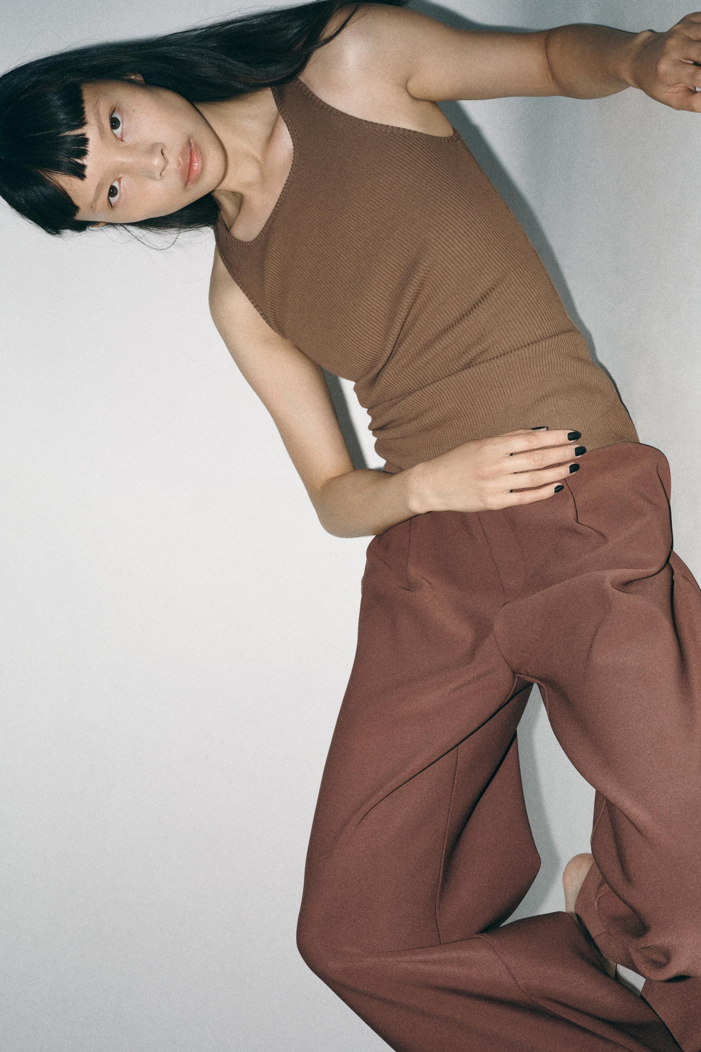 STRAPPY RIB TOP | Zara US