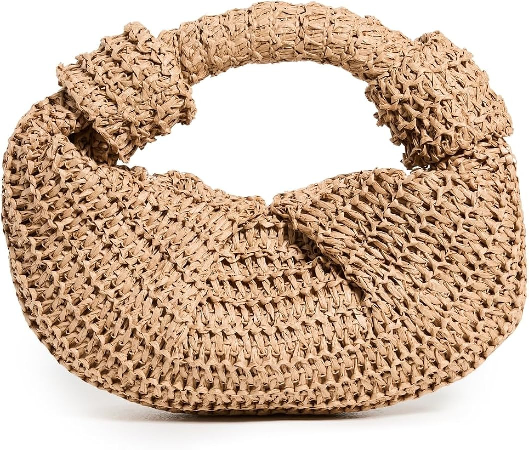 Women's Raffia Lopsy Bag | Amazon (US)