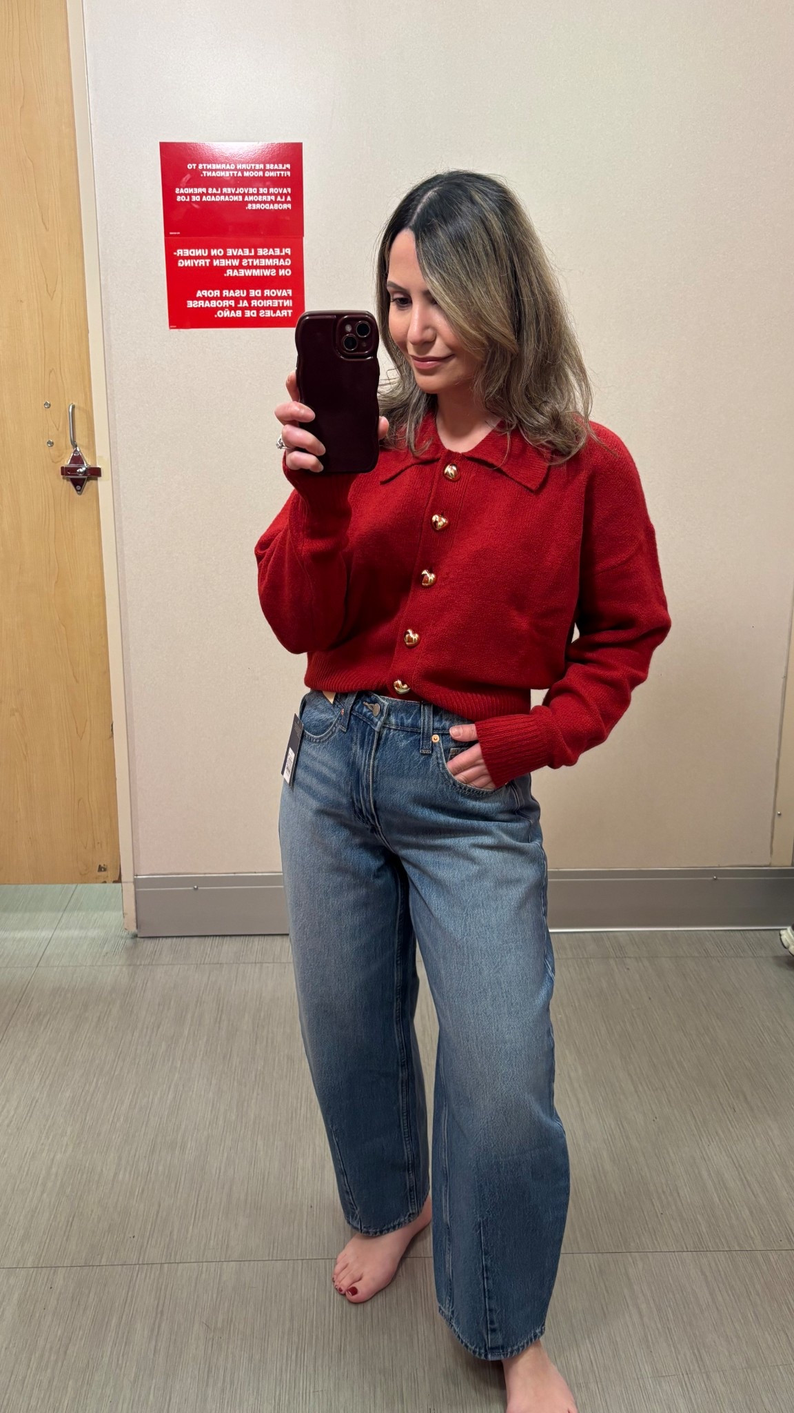 M top & size 2 in jeans — so cute for Valentine’s Day/date night ❤️ 

#valentinesdayoutfit #redsweater #targetstyle #targetfinds #momstyle #outfits #styletip #outfitideas #mytargetstyle #heartsweater #universalthread #targetjeans #barreljeans #targetoutfits #valentinesday #redsweater #valentinesoutfit #affordablestyle #outfitsunder100 #tryon #tryonhaul #targettryon

#LTKmomlife #LTKValentine #LTKootd